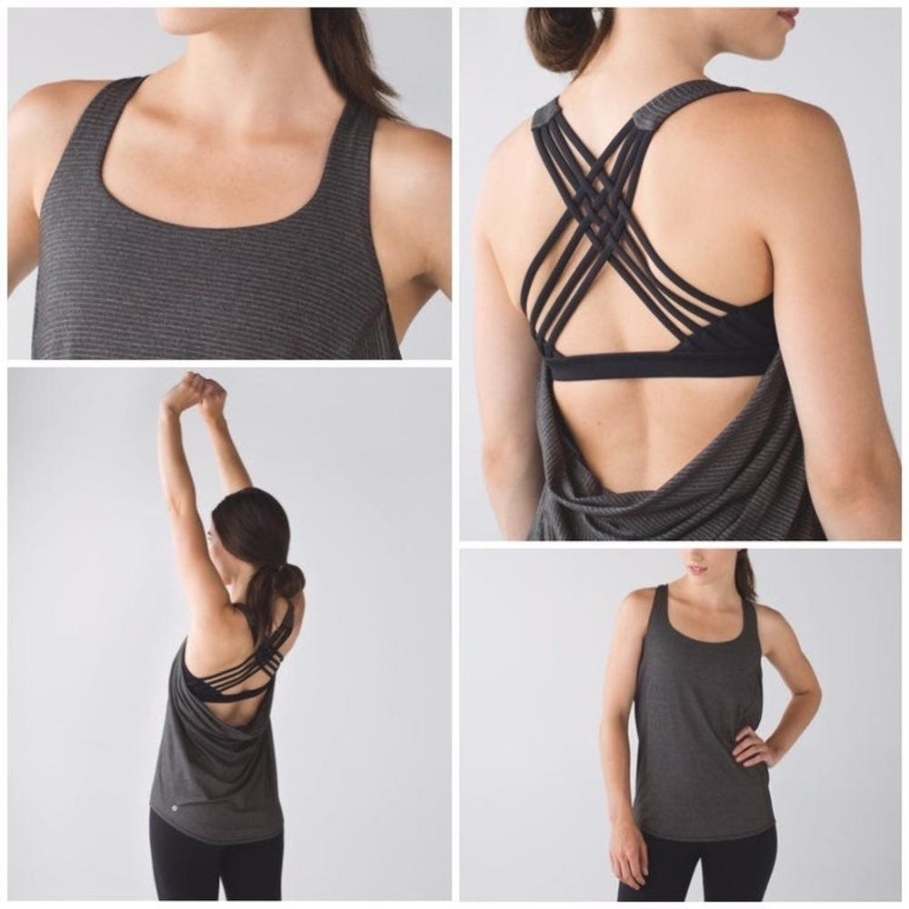 Lululemon Wild Tank (size 4, black)